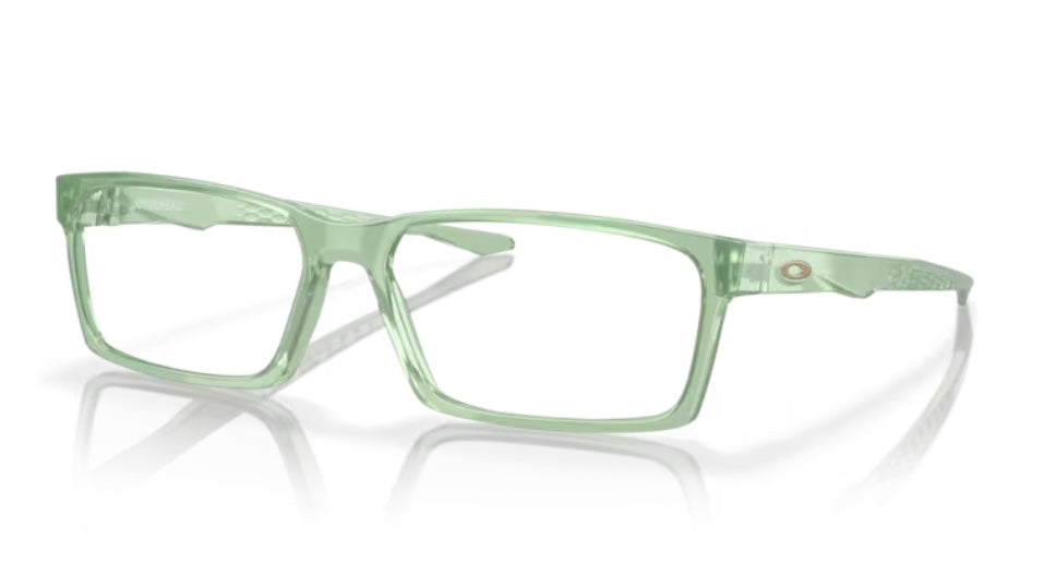 Oakley Overhead 0OX8060 806005 Polished Trans Jade Eyeglasses