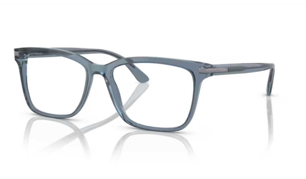 Prada 0PR 14WV 190101 Grey Transparent Eyeglasses