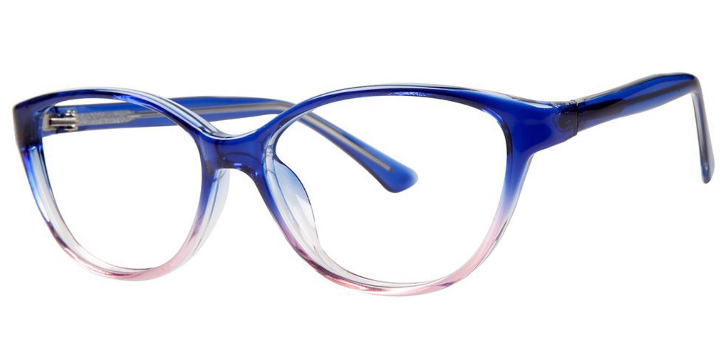 Eyeworkz Compliment Navy Blue Fade Eyeglasses