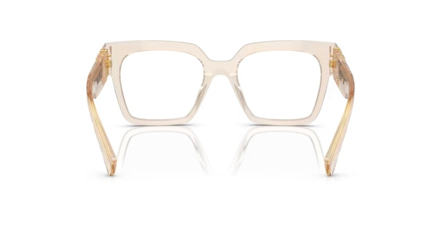 Miu Miu 0MU 04UV Sand Transparent Eyeglasses