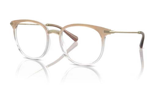 Dolce and Gabbana 0DG5071 3432 Camel Gradient Crystal Eyeglasses