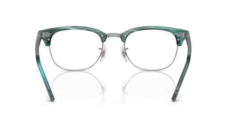 Rayban 0RX5154 Clubmaster 8377 Striped Green Eyeglasses