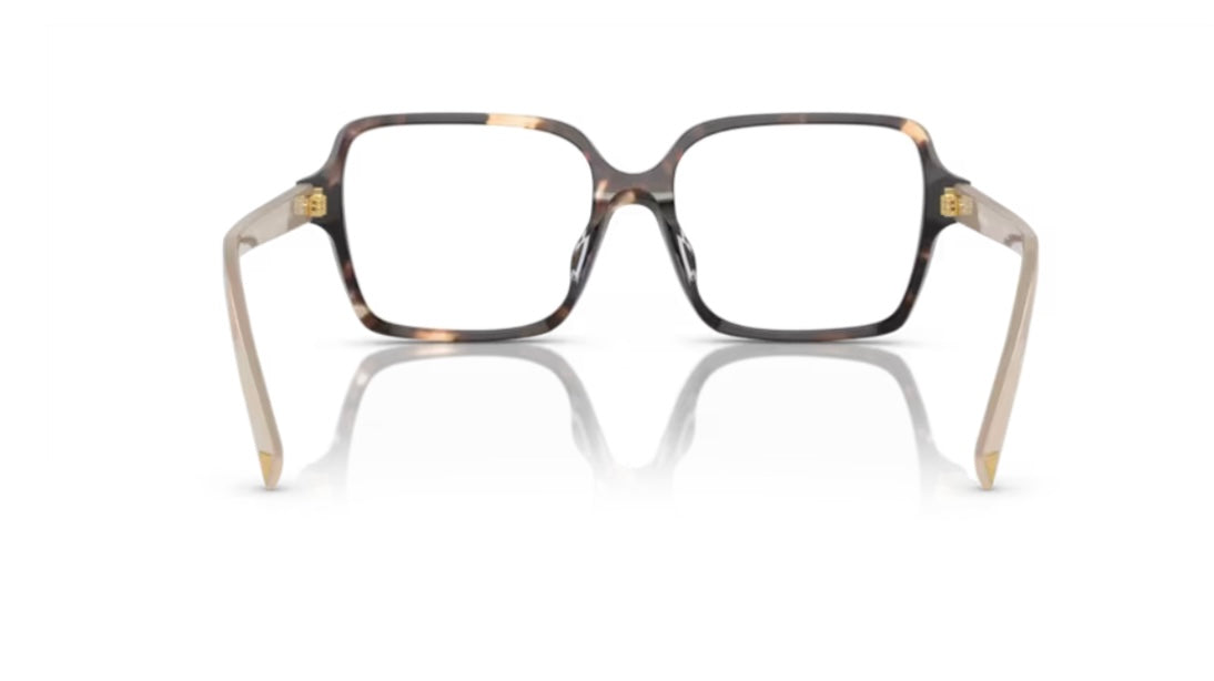 Prada 0PR A02VF 07R101 Havana Caramel Eyeglasses