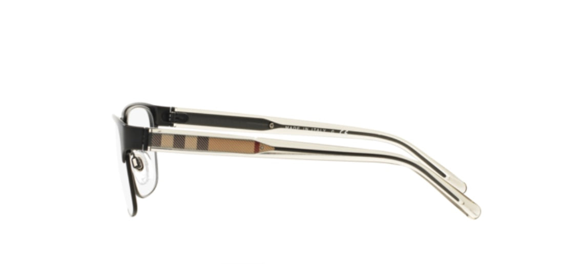 Burberry 0BE1289 Matte Black Eyeglasses