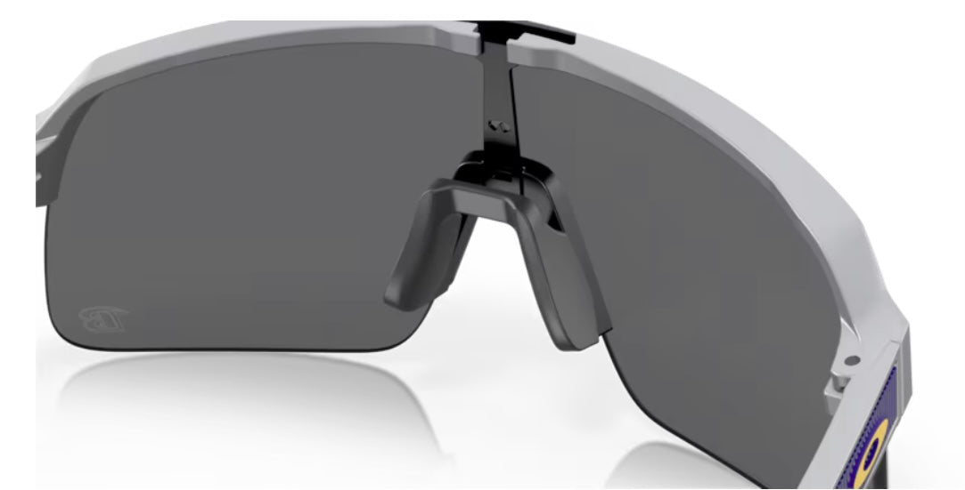 Oakley Sutro Lite 946327 Matte Fog Baltimore Ravens Sunglasses