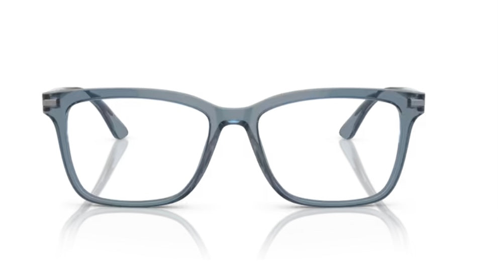 Prada 0PR 14WV 190101 Grey Transparent Eyeglasses