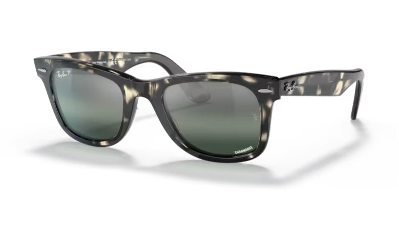 Rayban Wayfarer Polarized 1333G6 Grey Havana Sunglasses