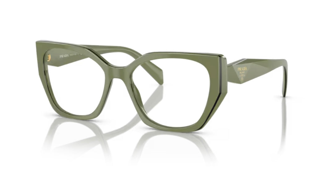 Prada 0PR 18WV 13J101 Sage Black Eyeglasses