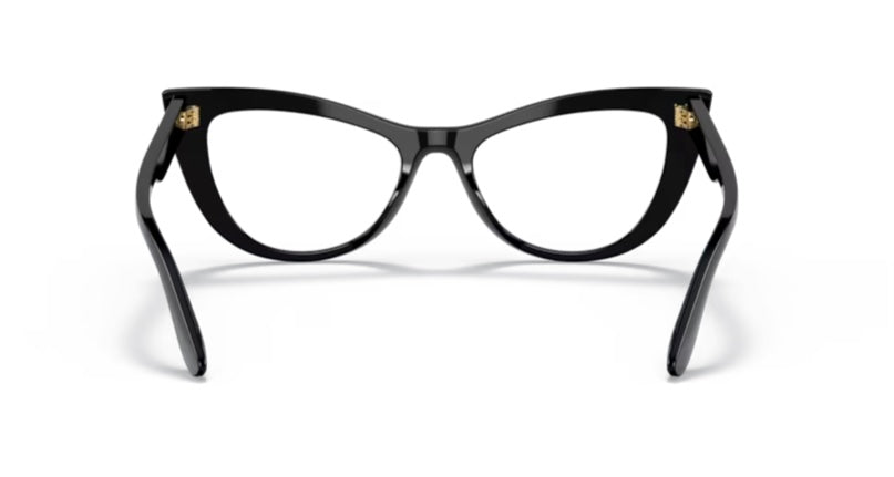 Dolce and Gabbana 0DG3354 501 Black Eyeglasses