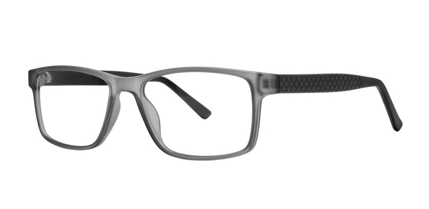 Eyeworkz Advocate Grey Matte Charcoal Eyeglasses