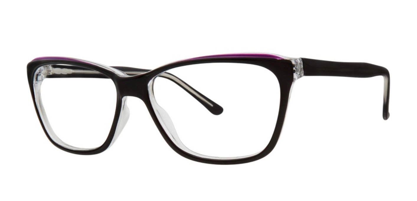 Eyeworkz Between Black Plum Eyeglasses