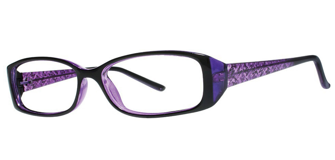 Eyeworkz Barb Black Purple Eyeglasses