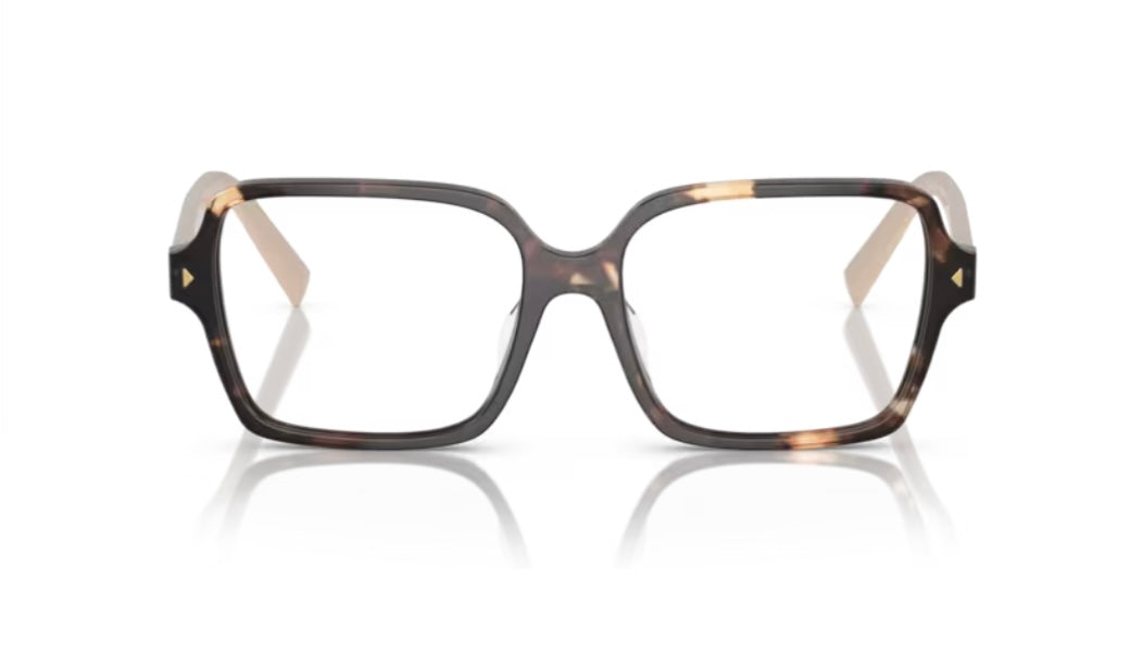 Prada 0PR A02VF 07R101 Havana Caramel Eyeglasses