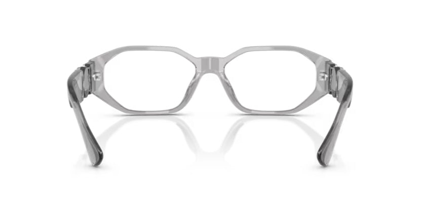 Versace 0VE3320U 593 Grey Transparent Eyeglasses