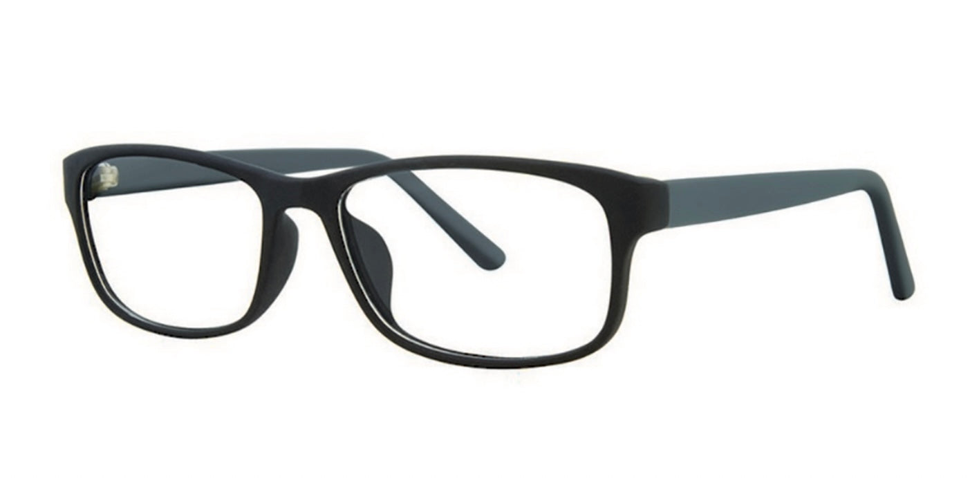 Eyeworkz Anthem Black Matte Grey Eyeglasses