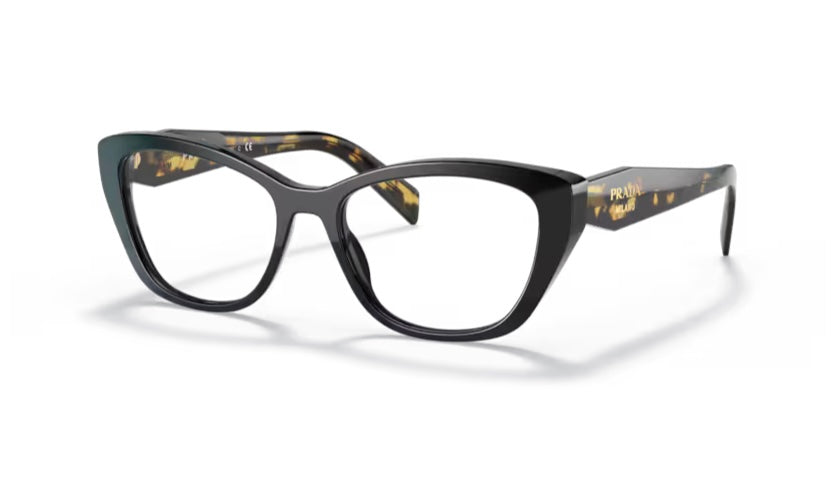 Prada 0PR 19WV 1AB101 Black Eyeglasses