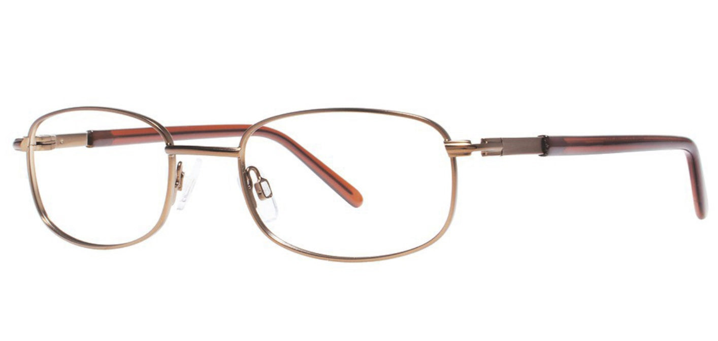 Eyeworkz Blake Matte Brown Eyeglasses