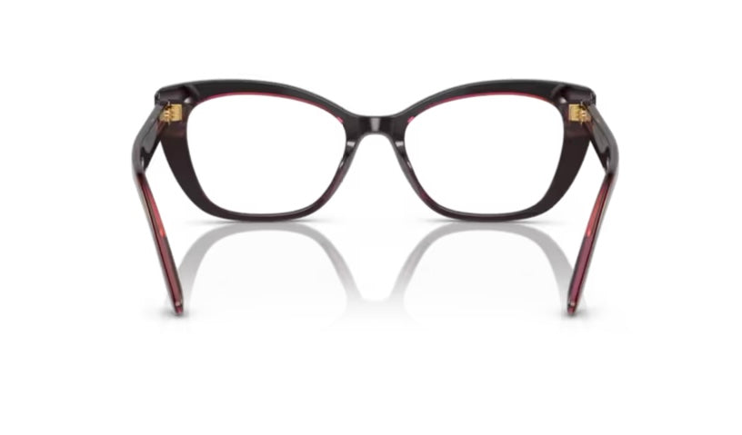 Dolce and Gabbana 0DG3360 3247 Bordeaux Transparent Bordeaux Eyeglasses