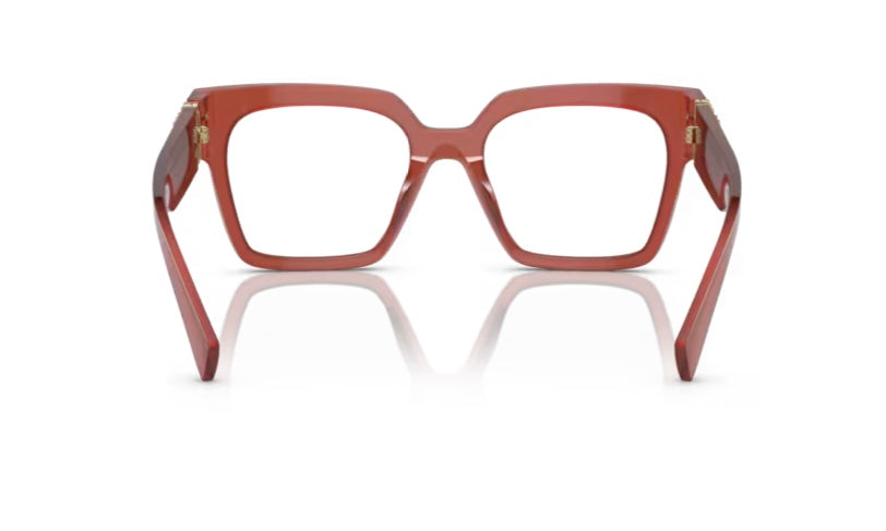 Miu Miu 0MU 04UV Cognac Opal Eyeglasses