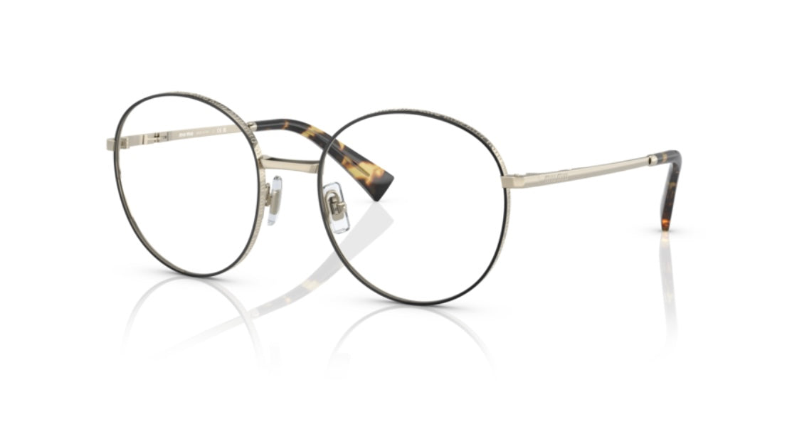 Miu Miu 0MU 51VV Black Eyeglasses