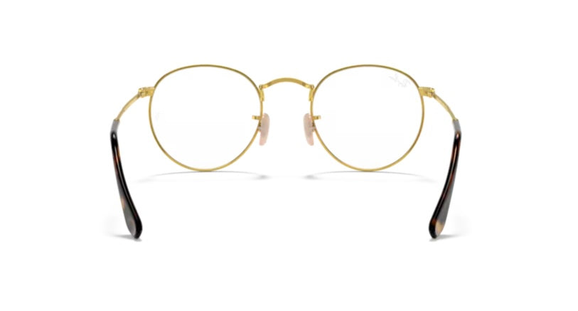 Rayban 0RX3447V Round Metal Gold Eyeglasses