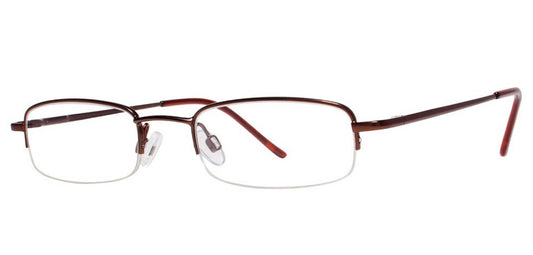 Eyeworkz Capricorn Matte Brown Eyeglasses