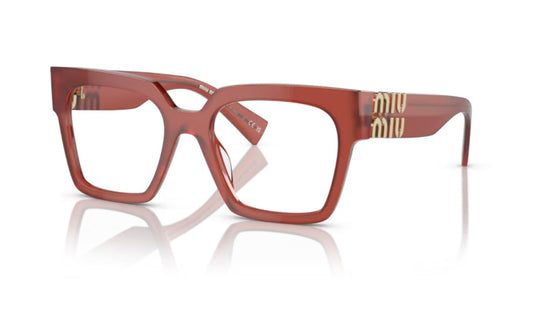 Miu Miu 0MU 04UV Cognac Opal Eyeglasses