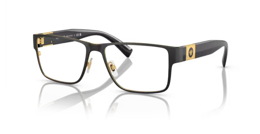 Versace 0VE1274 1436 Black Eyeglasses