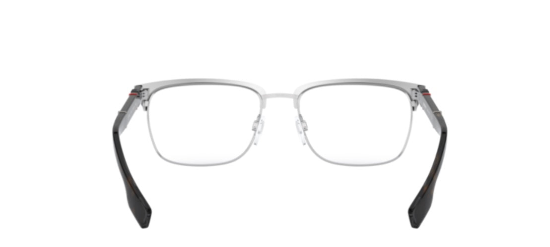 Burberry 0BE1348 1307 Silver Matte Brown Alba Eyeglasses