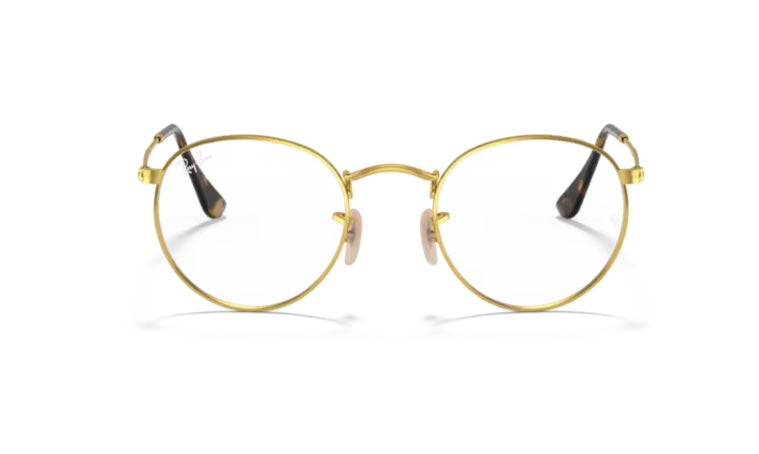 Rayban 0RX3447V Round Metal Gold Eyeglasses