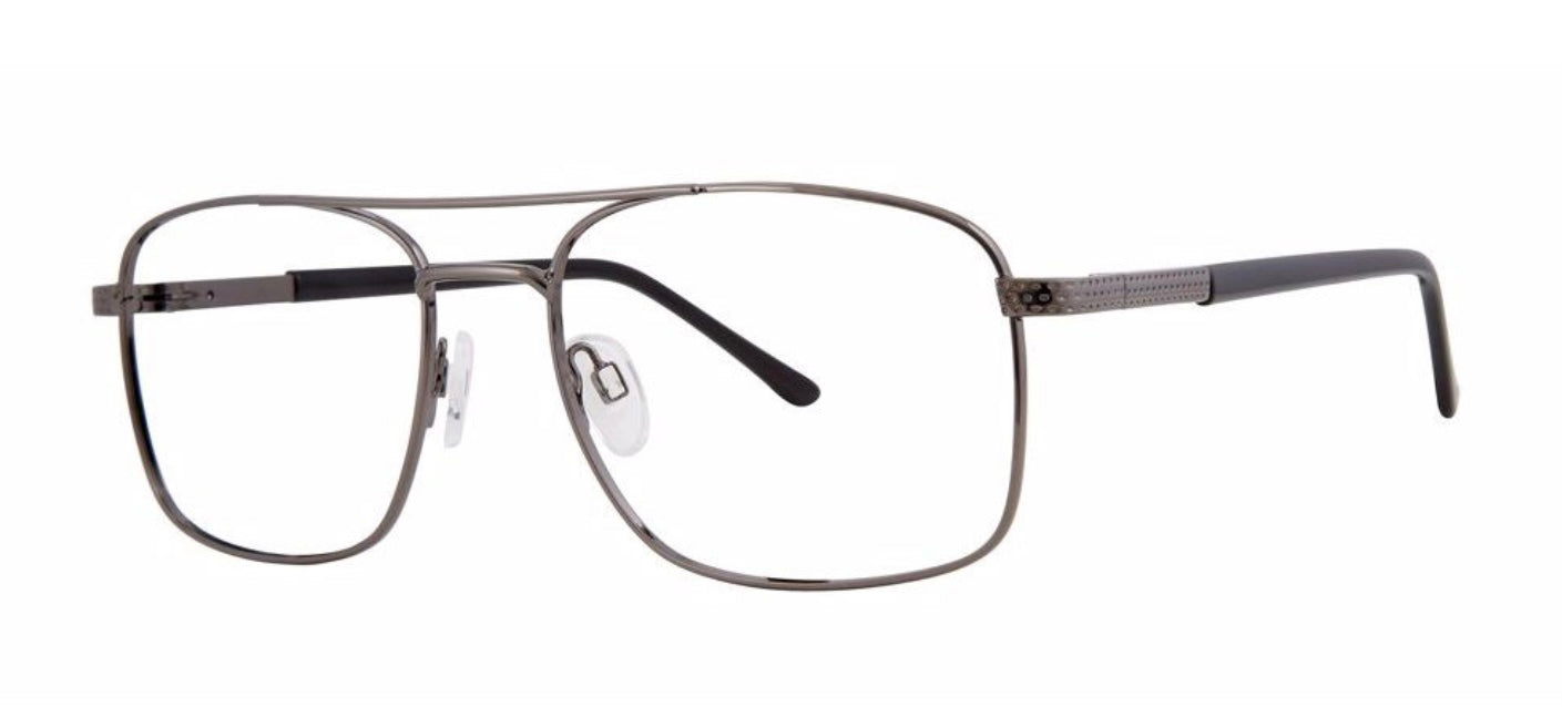 Eyeworkz Chisel Gunmetal Eyeglasses