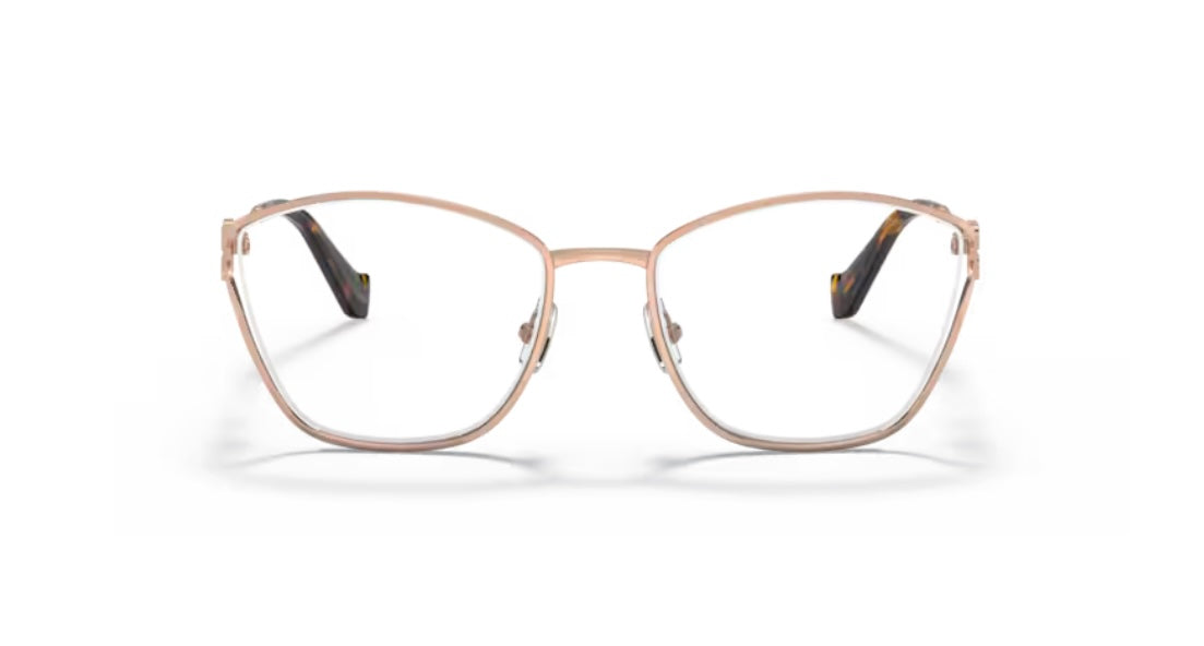 Miu Miu 0MU 53UV ZVF101 Pink Gold Eyeglasses